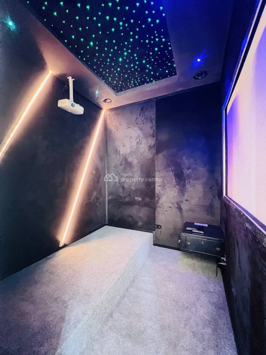 5 Bedroom  Fully-detached+ Bq with Pool, Cinema & Rooftop Terrace, Ikota Lekki Lagos - in a Great and Secured Estate, Lekki Phase 2, Lekki, Lagos, Detached Duplex for Sale