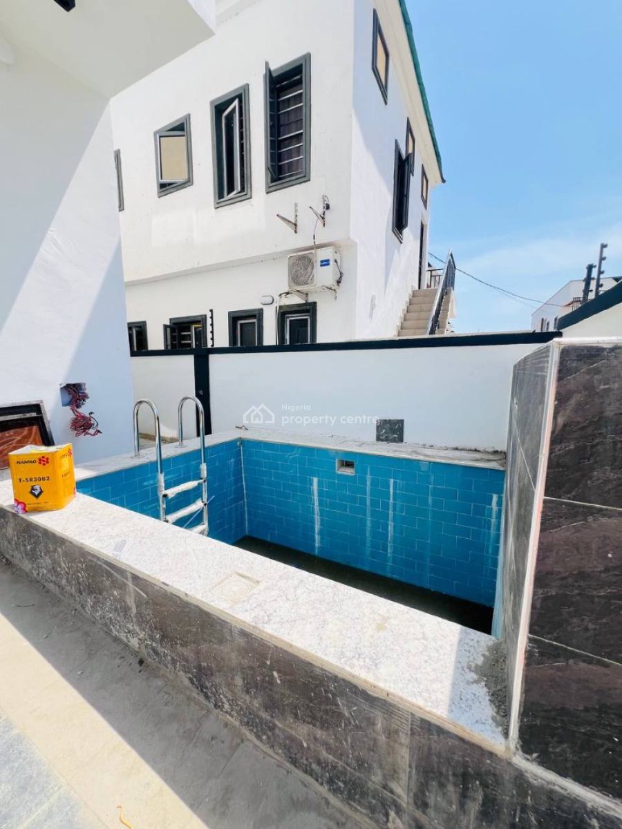 5 Bedroom  Fully-detached+ Bq with Pool, Cinema & Rooftop Terrace, Ikota Lekki Lagos - in a Great and Secured Estate, Lekki Phase 2, Lekki, Lagos, Detached Duplex for Sale
