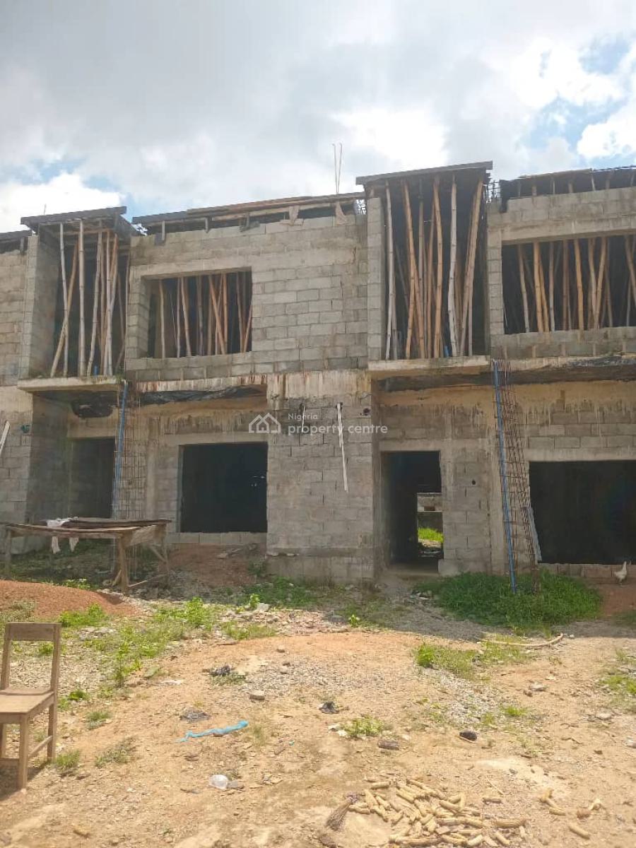5 Bedrooms Terrence Duplex Plus Bq, By Mr Biggs, Jabi, Abuja, Terraced Duplex for Sale