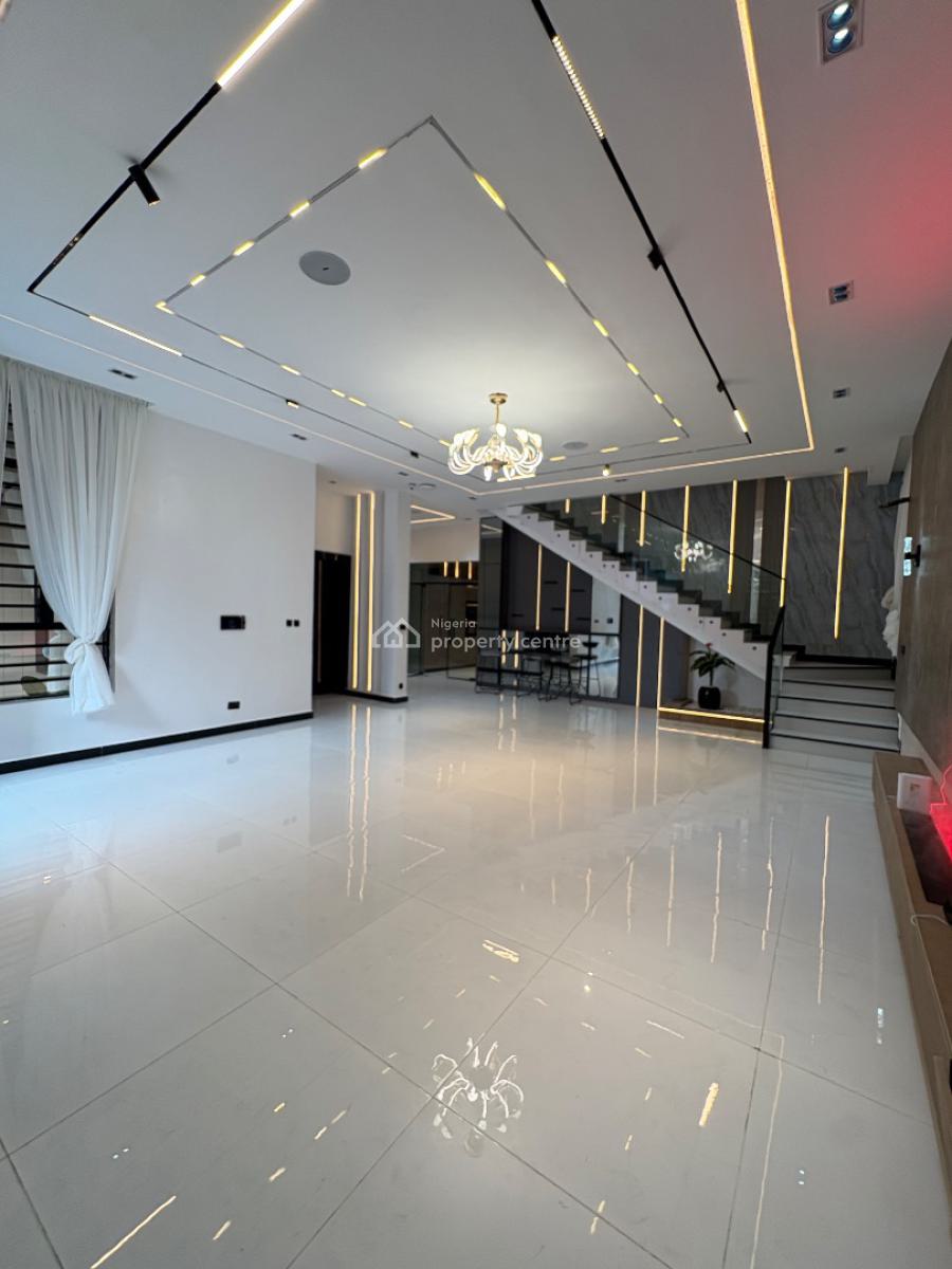5bedroom Fully Detached Duplex with Swimming Pool, Chevron Axis, Lekki, Lagos, Detached Duplex for Sale