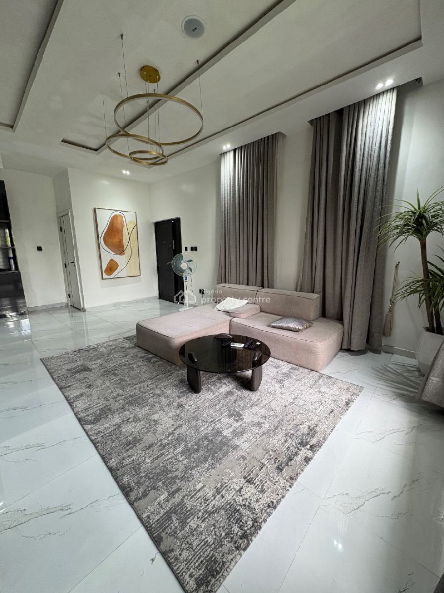 4bedroom Semi Detached Duplex with Bq, Chevron Lekki, Lekki, Lagos, Semi-detached Duplex for Rent