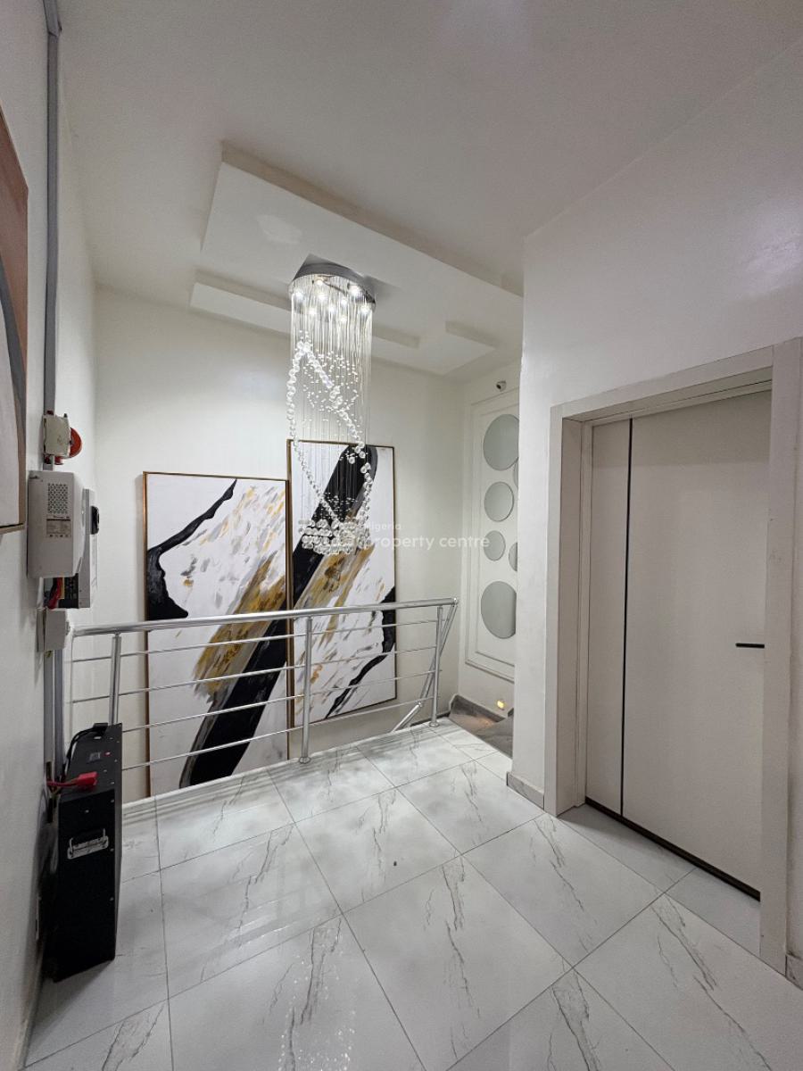 4bedroom Semi Detached Duplex with Bq, Chevron Lekki, Lekki, Lagos, Semi-detached Duplex for Rent