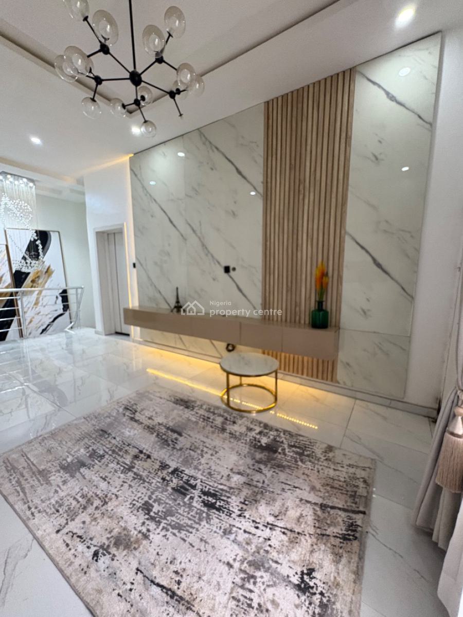 4bedroom Semi Detached Duplex with Bq, Chevron Lekki, Lekki, Lagos, Semi-detached Duplex for Rent