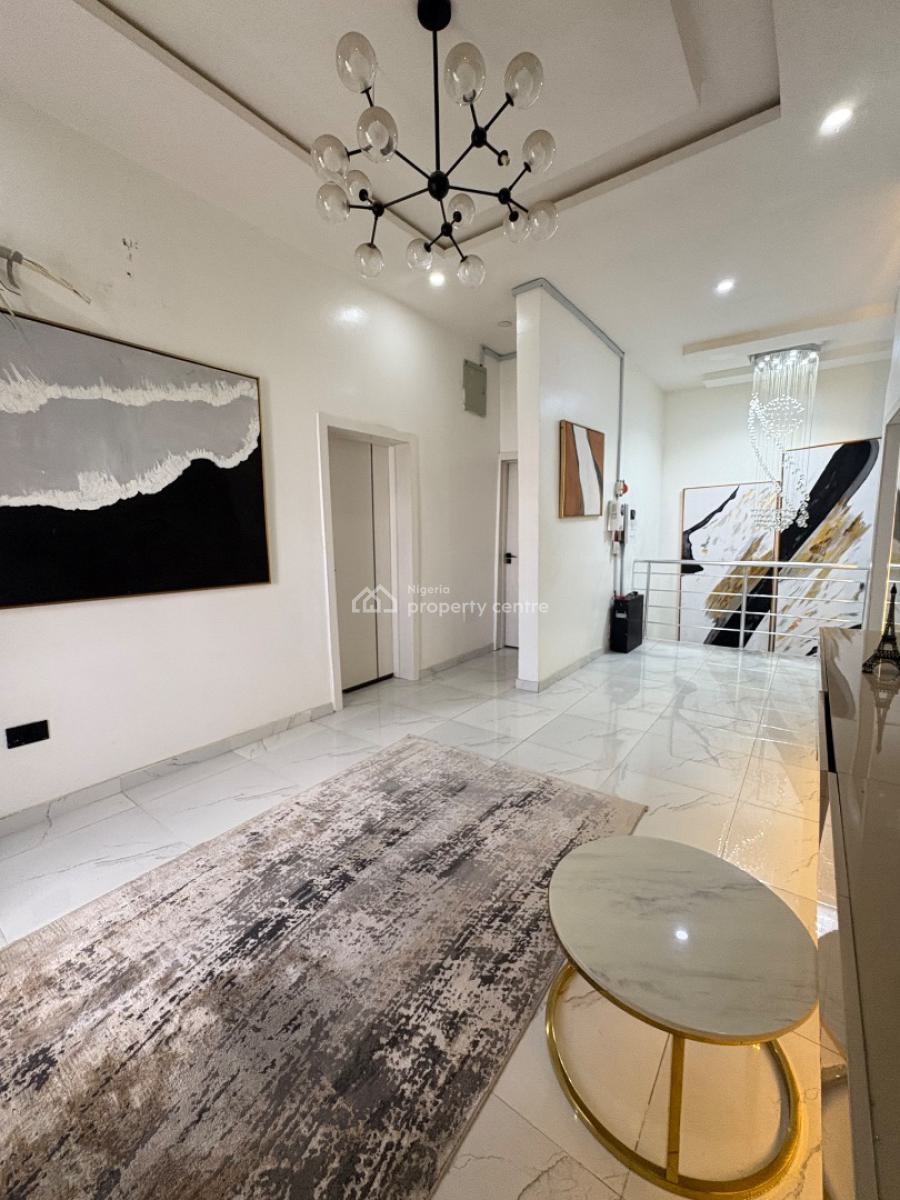 4bedroom Semi Detached Duplex with Bq, Chevron Lekki, Lekki, Lagos, Semi-detached Duplex for Rent