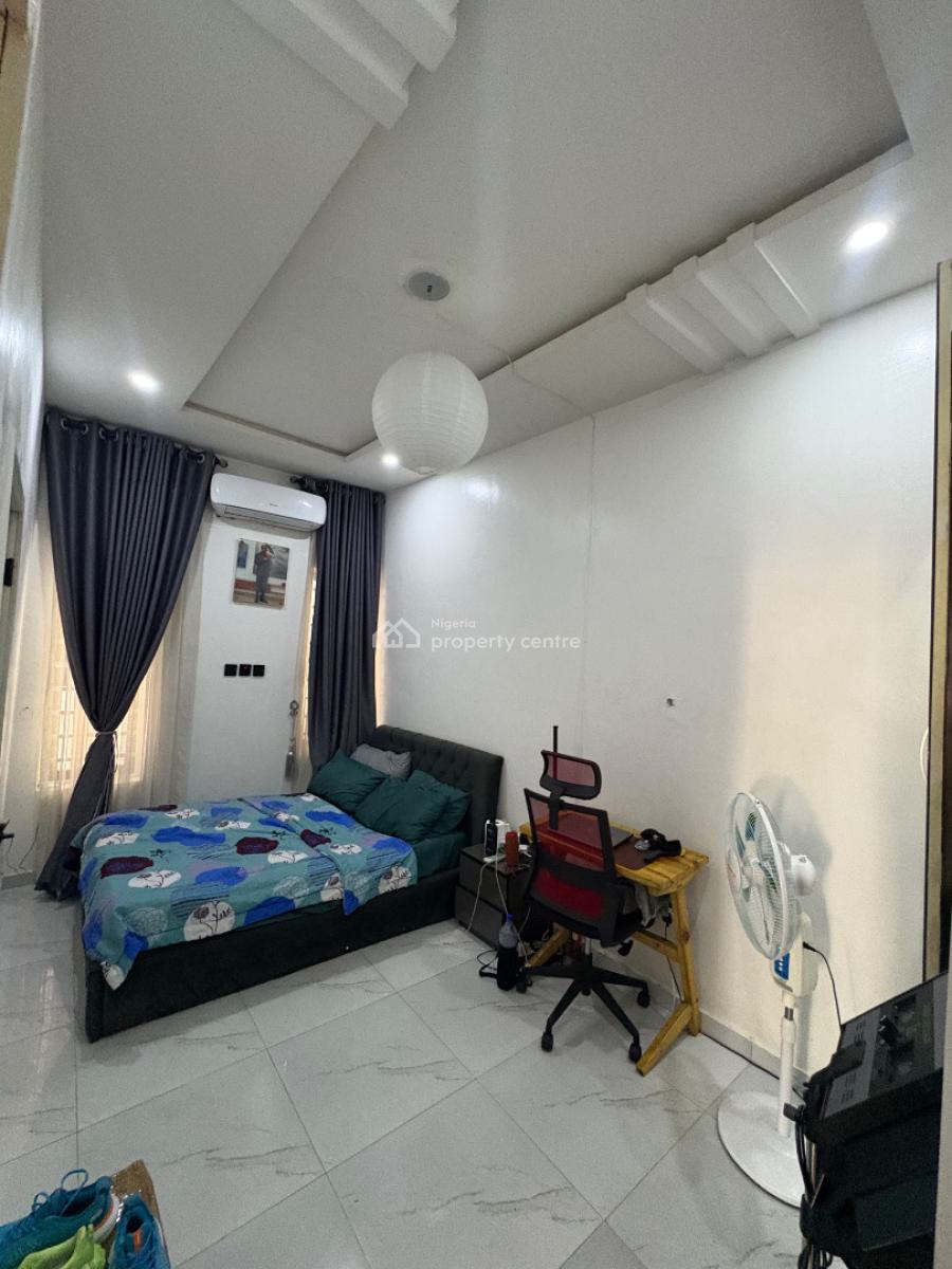 4bedroom Semi Detached Duplex with Bq, Chevron Lekki, Lekki, Lagos, Semi-detached Duplex for Rent