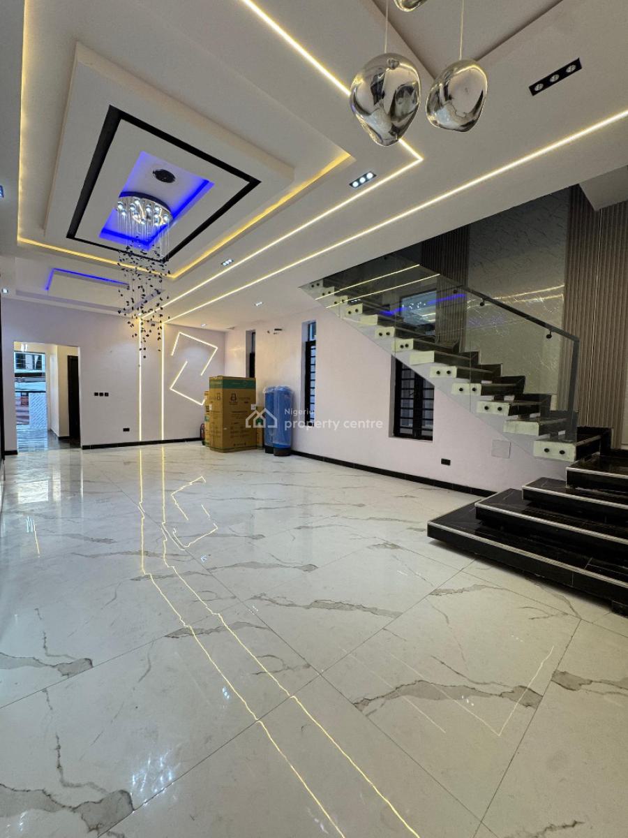 Spacious 5 Bedroom  Duplex with a Bq, Cinema & Pool, Orchid Road Lekki, Lekki, Lagos, Detached Duplex for Sale