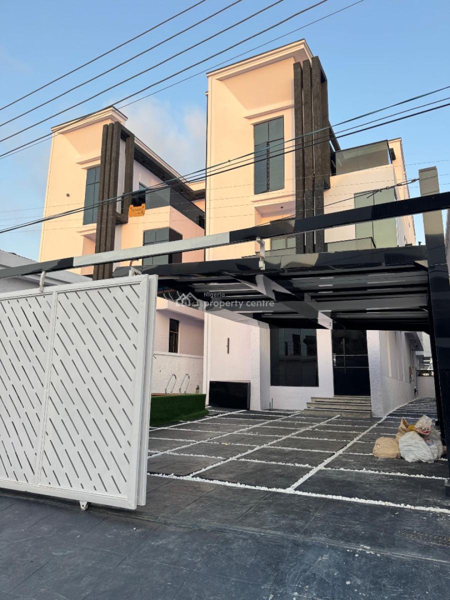 Spacious 5 Bedroom  Duplex with a Bq, Cinema & Pool, Orchid Road Lekki, Lekki, Lagos, Detached Duplex for Sale