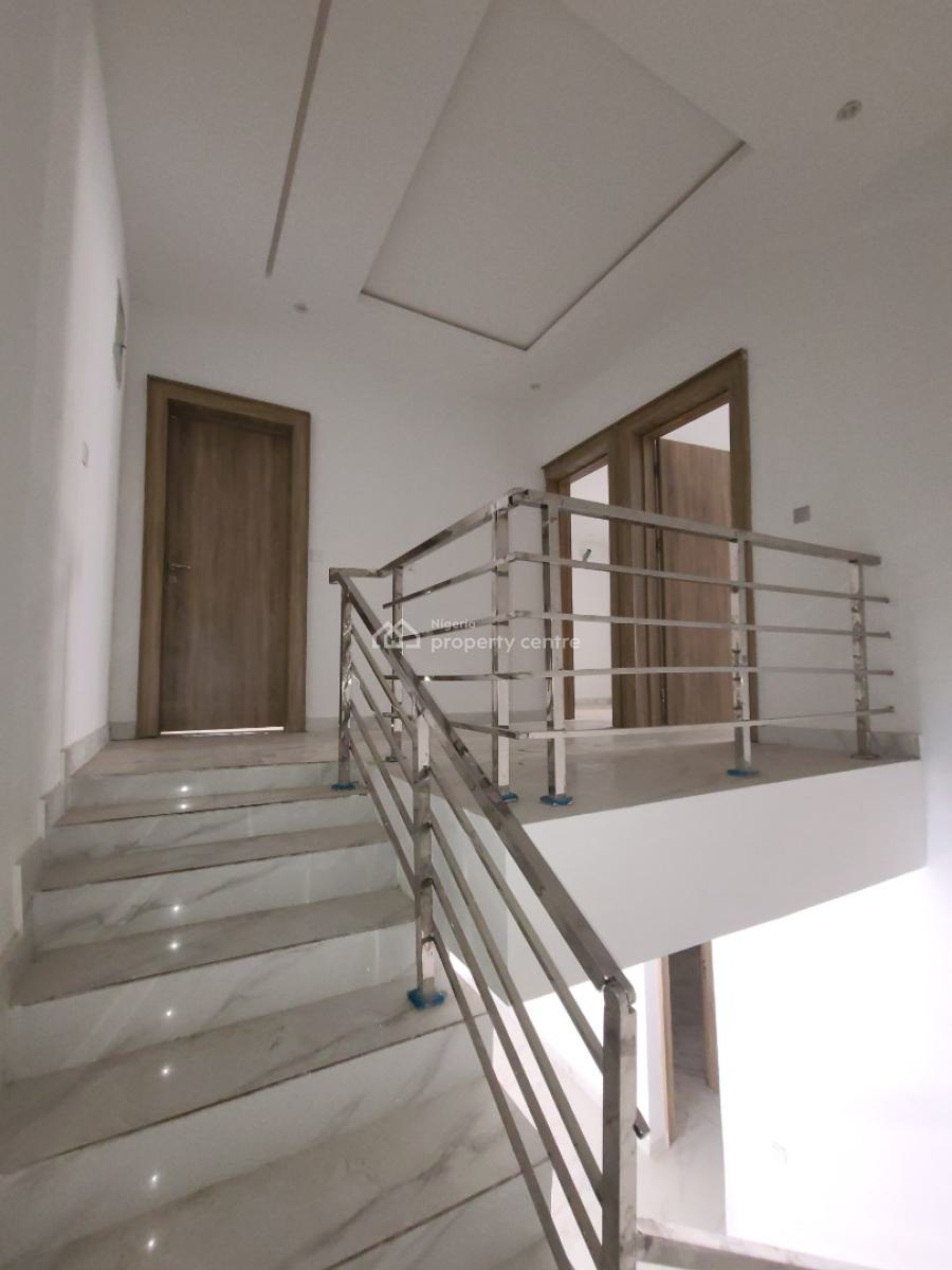Brand New 4 Bedroom Terrace Duplex Cornerpc, Abraham Adesanye Just 2 Minutes Drive From The Traffic Light on Ogombo, Ajiwe, Ajah, Lagos, Terraced Bungalow for Rent