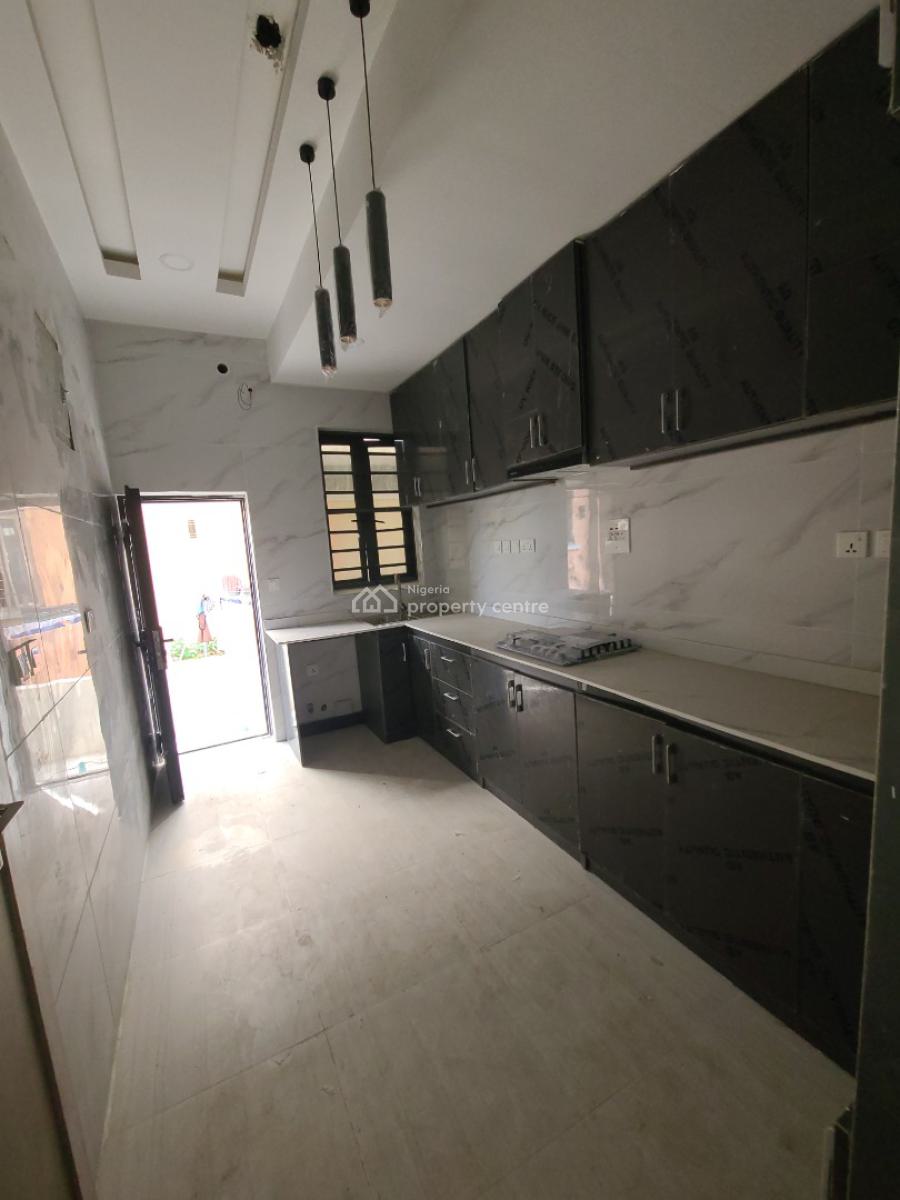 Brand New 4 Bedroom Terrace Duplex Cornerpc, Abraham Adesanye Just 2 Minutes Drive From The Traffic Light on Ogombo, Ajiwe, Ajah, Lagos, Terraced Bungalow for Rent