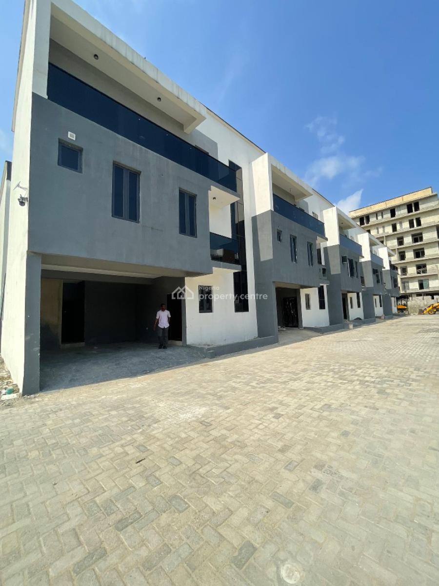 Fully Fitted 4 Bedroom Terraced Duplex with Bq in a Secure Location, Lekki Phase 1, Lekki, Lagos, Terraced Duplex for Sale