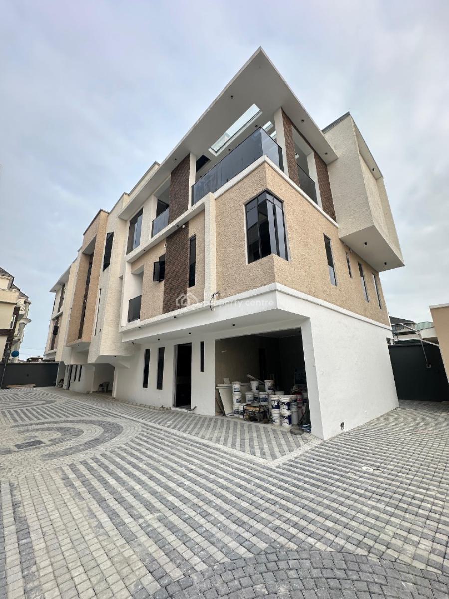 4 Bedroom Penthouse with Inverter, Bq, Elevator, Smoke Detactor, Comes with  with Inverter, Bq, Elevator & Smoke Detector, Lekki Phase 1, Lekki, Lagos, Flat / Apartment for Sale