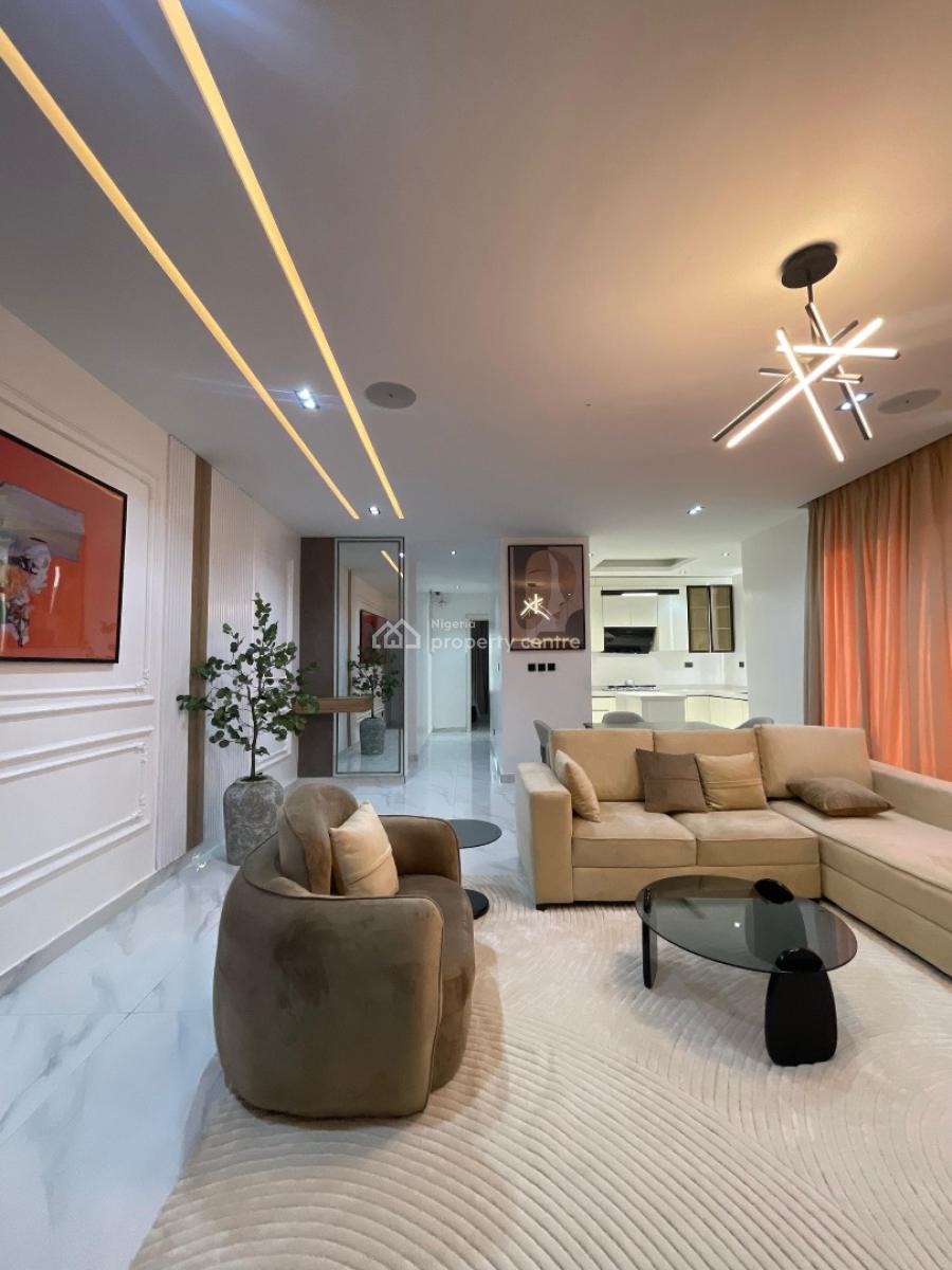 Elegantly Furnished 2 Bedroom Apartment with Gym, Pool and Elevator, Lekki Phase 1, Lekki Phase 1, Lekki, Lagos, Block of Flats for Sale