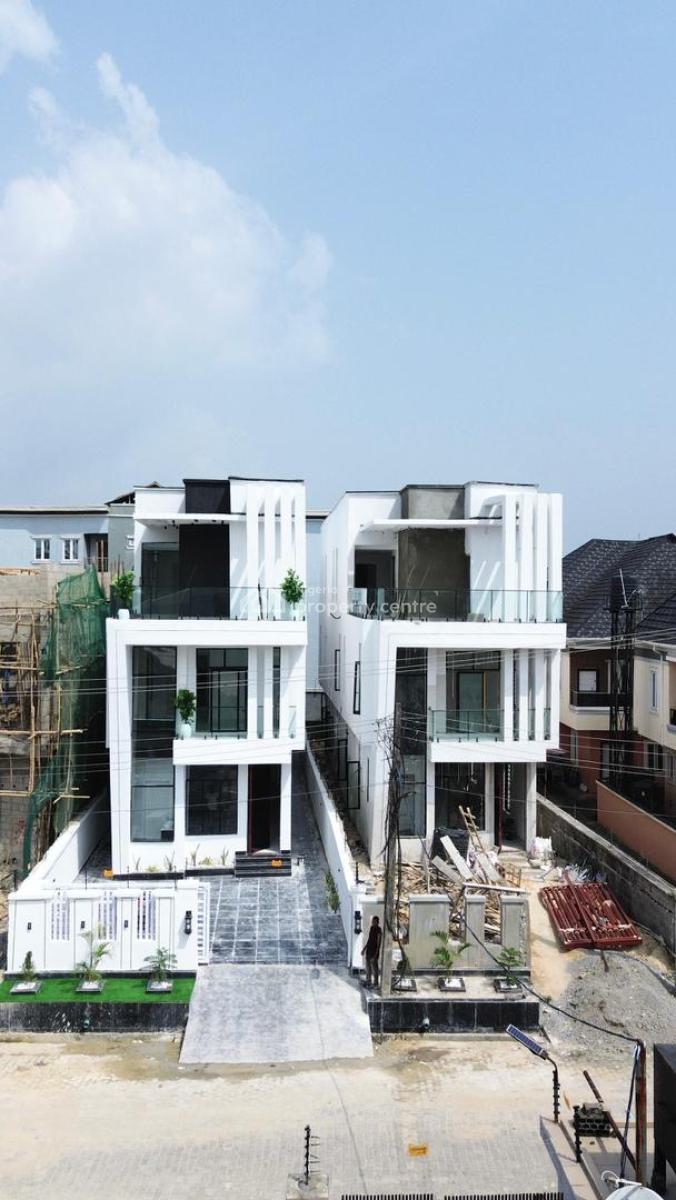 Chevron Lekki Luxurious Duplex with Cinema, Gym & Swimming Pool, Chevron Lekki, Lekki, Lagos, Detached Duplex for Sale