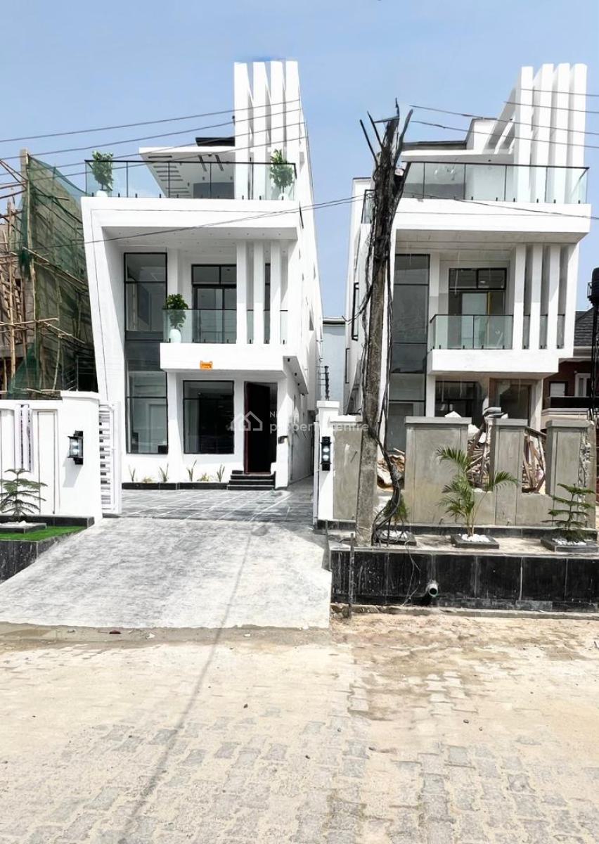 Chevron Lekki Luxurious Duplex with Cinema, Gym & Swimming Pool, Chevron Lekki, Lekki, Lagos, Detached Duplex for Sale