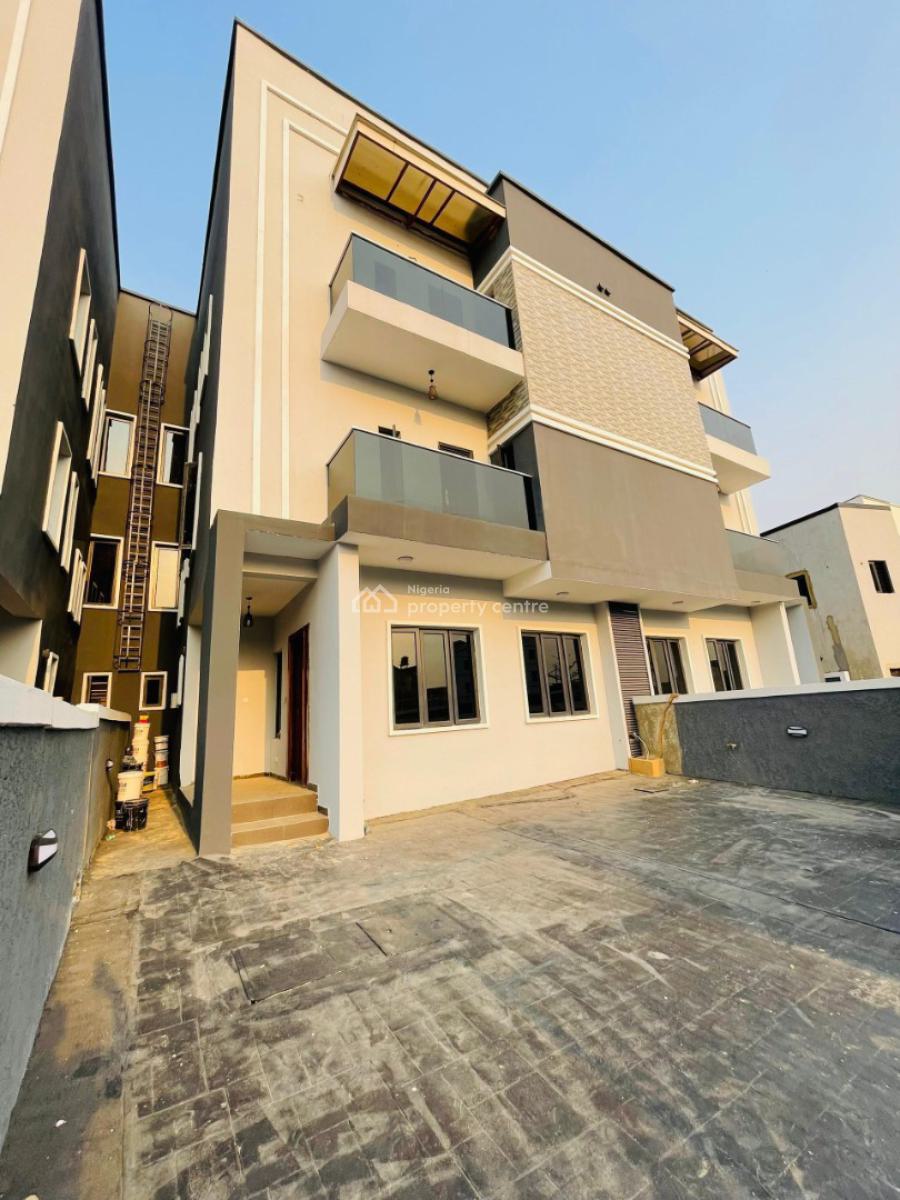 Spaciously Built 4-bedroom Semi-detached Home with Bq + Playground, Home Offers Luxury, Comfort, and Excellent Family Living, Gra Phase 2, Magodo, Lagos, Semi-detached Duplex for Sale