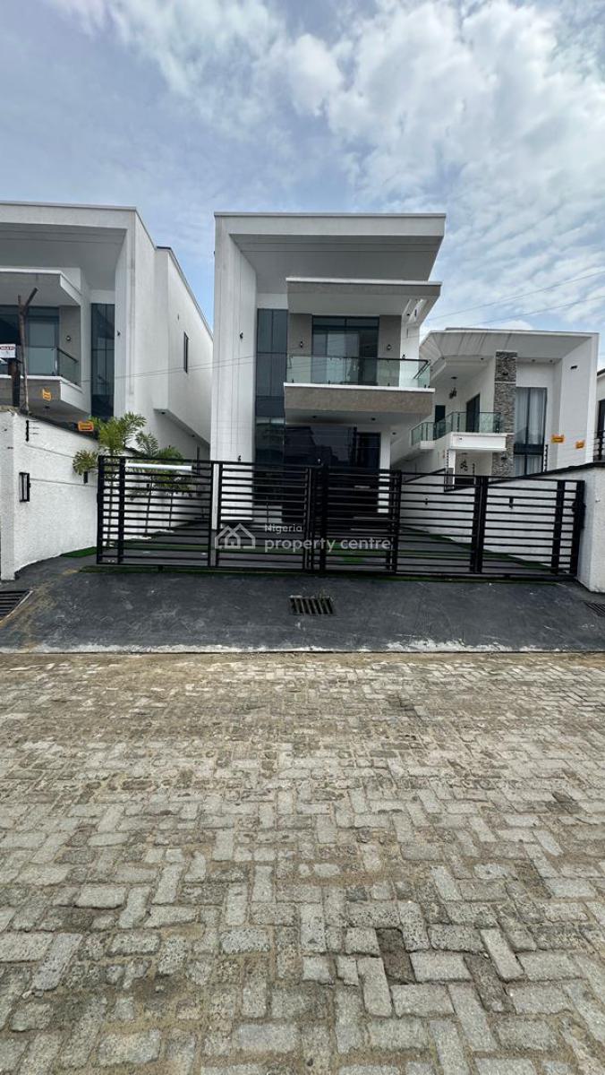 Elegant 5 Bedroom Duplex Within a Secured Estate, Ajah, Lagos, House for Sale