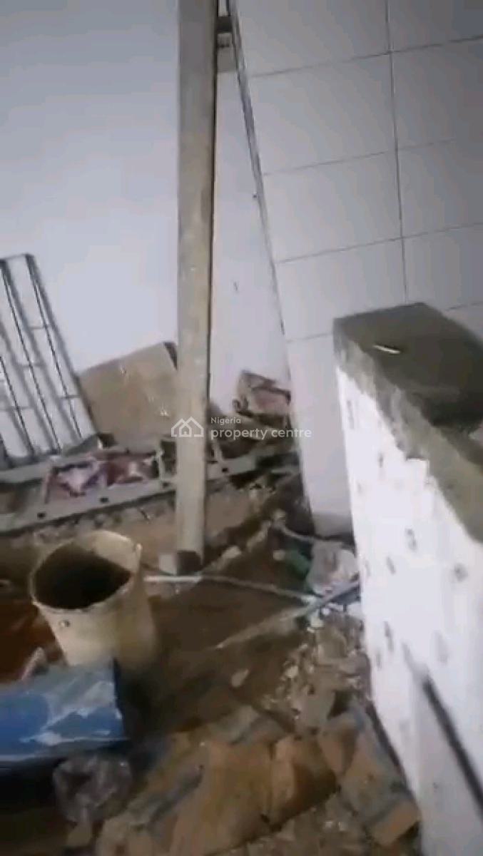 Newly Built Spacious Studio Apartment All Tilled Pop Kitchen Cabinet, Soluyi, Gbagada, Lagos, Self Contain (single Rooms) for Rent