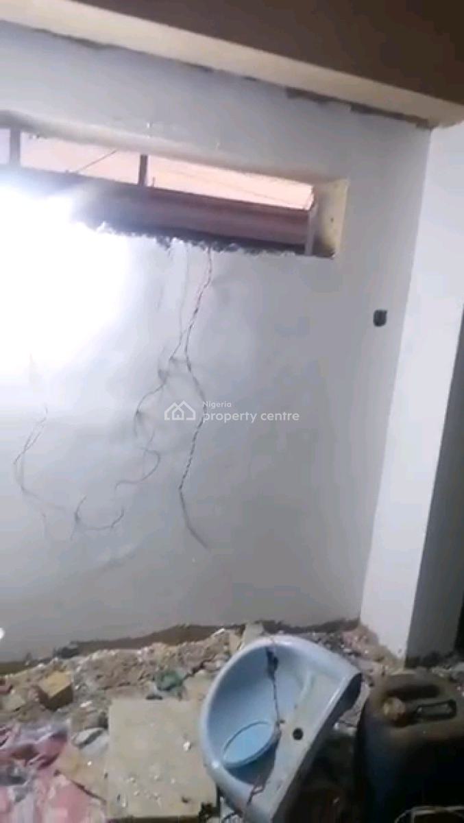 Newly Built Spacious Studio Apartment All Tilled Pop Kitchen Cabinet, Soluyi, Gbagada, Lagos, Self Contain (single Rooms) for Rent