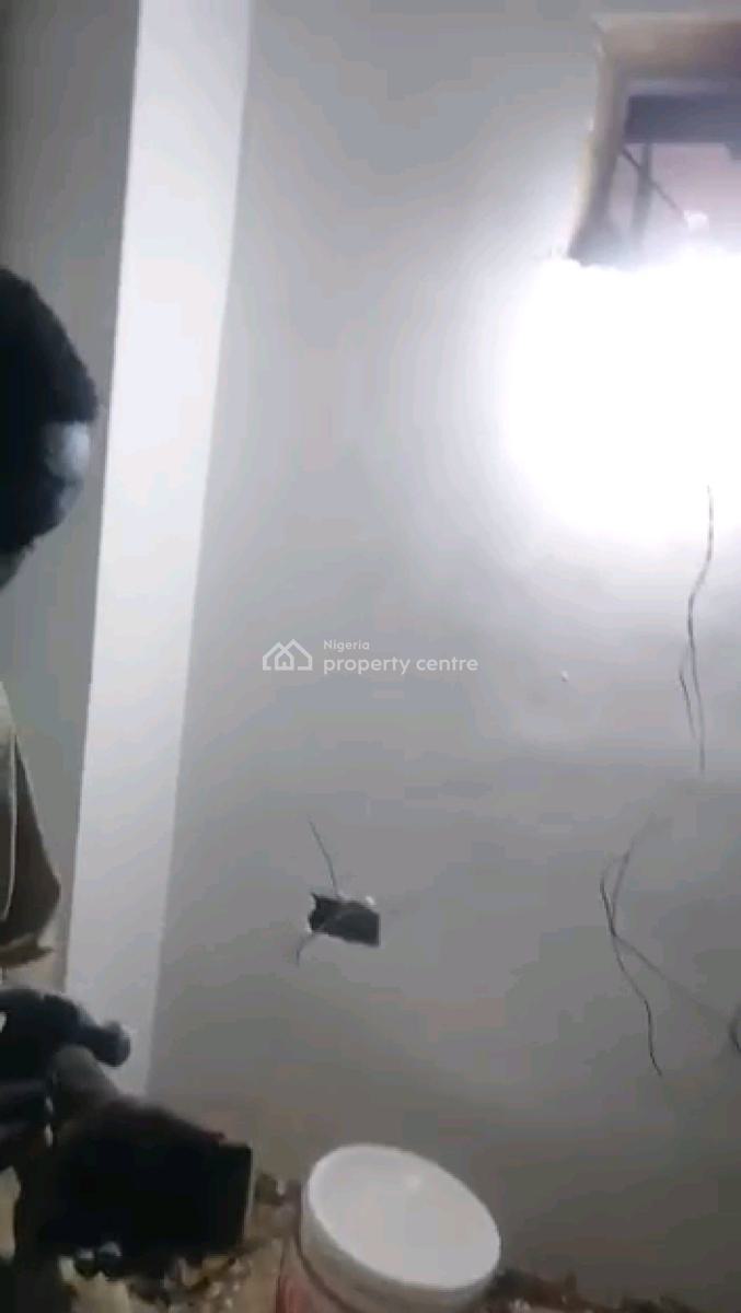 Newly Built Spacious Studio Apartment All Tilled Pop Kitchen Cabinet, Soluyi, Gbagada, Lagos, Self Contain (single Rooms) for Rent