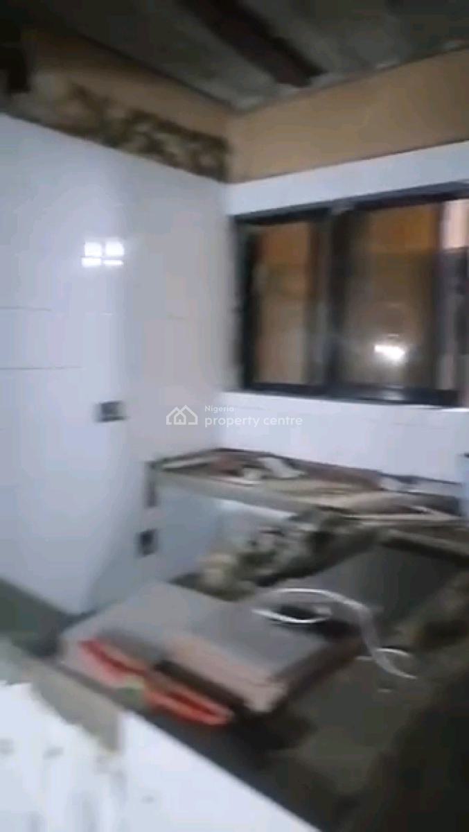 Newly Built Spacious Studio Apartment All Tilled Pop Kitchen Cabinet, Soluyi, Gbagada, Lagos, Self Contain (single Rooms) for Rent