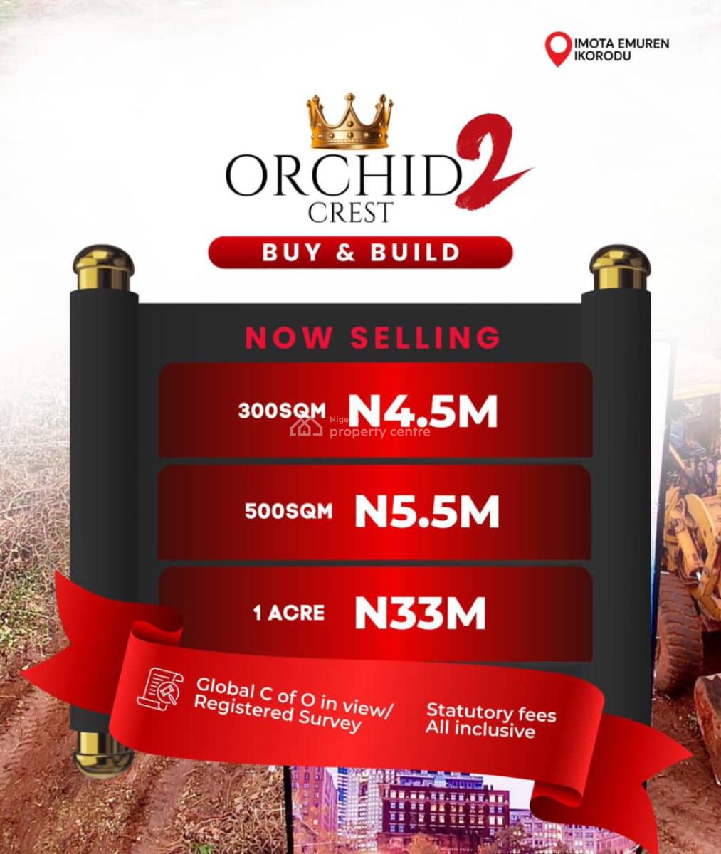 Buy and Build Land, Imota, Ikorodu, Lagos, Residential Land for Sale