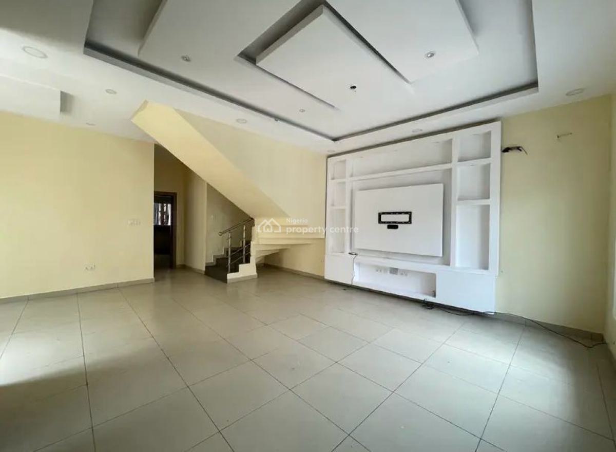 4 Bedroom Semi-detached Duplex in a Self Compound, Chevron, Lekki, Lagos, Semi-detached Duplex for Rent