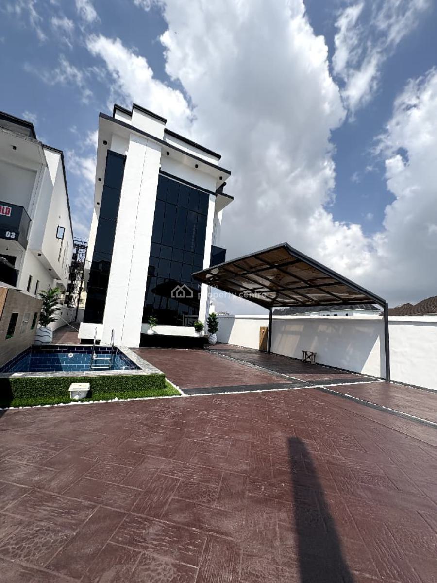Exquisite 5 Bedroom Detached Duplex with Bq Pool, Orchid, Lekki Phase 2, Lekki, Lagos, Detached Duplex for Sale