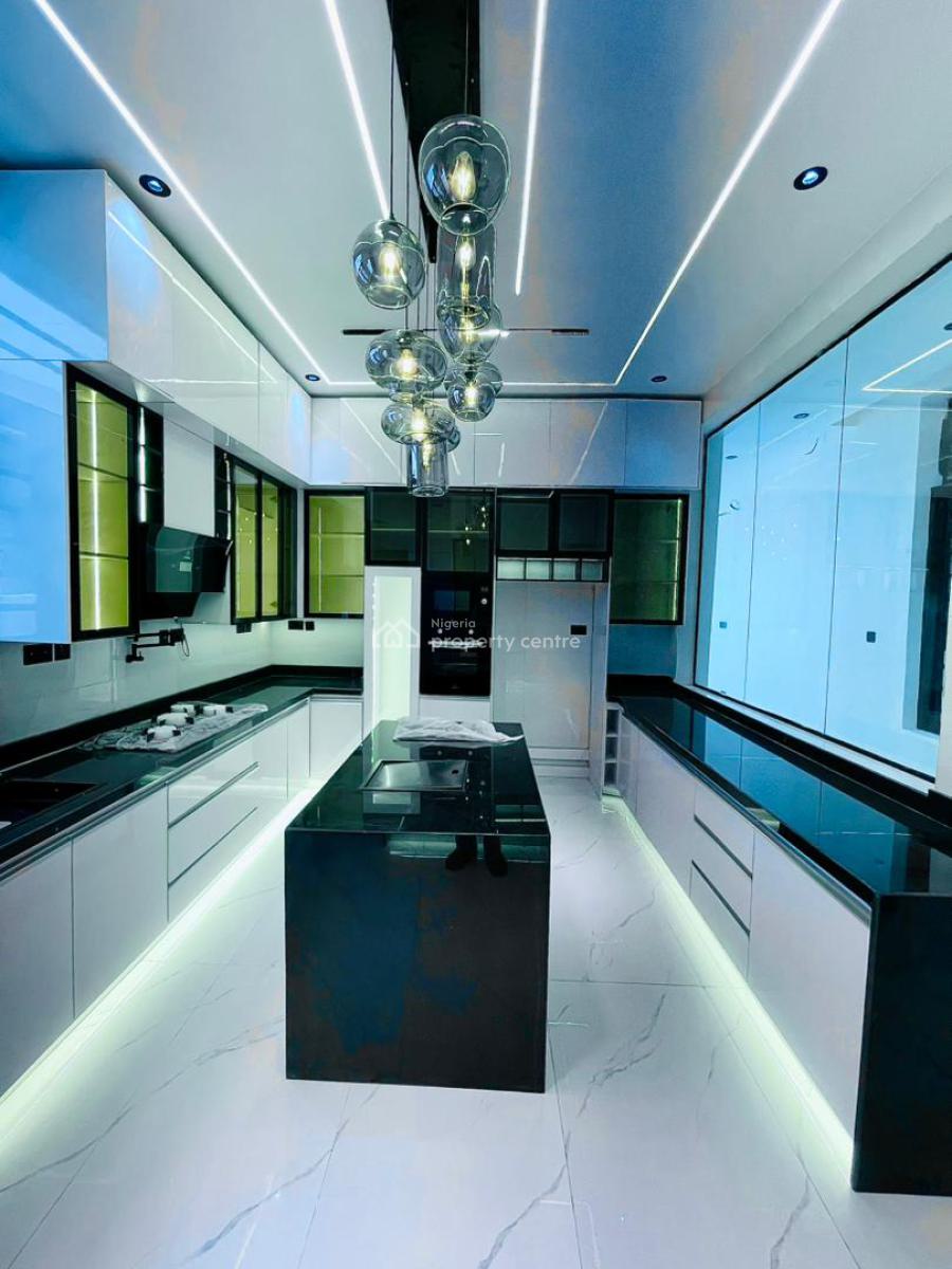 Exquisite 5 Bedroom Detached Duplex with Bq Pool Cinema, Ikota, Lekki Phase 2, Lekki, Lagos, Detached Duplex for Sale