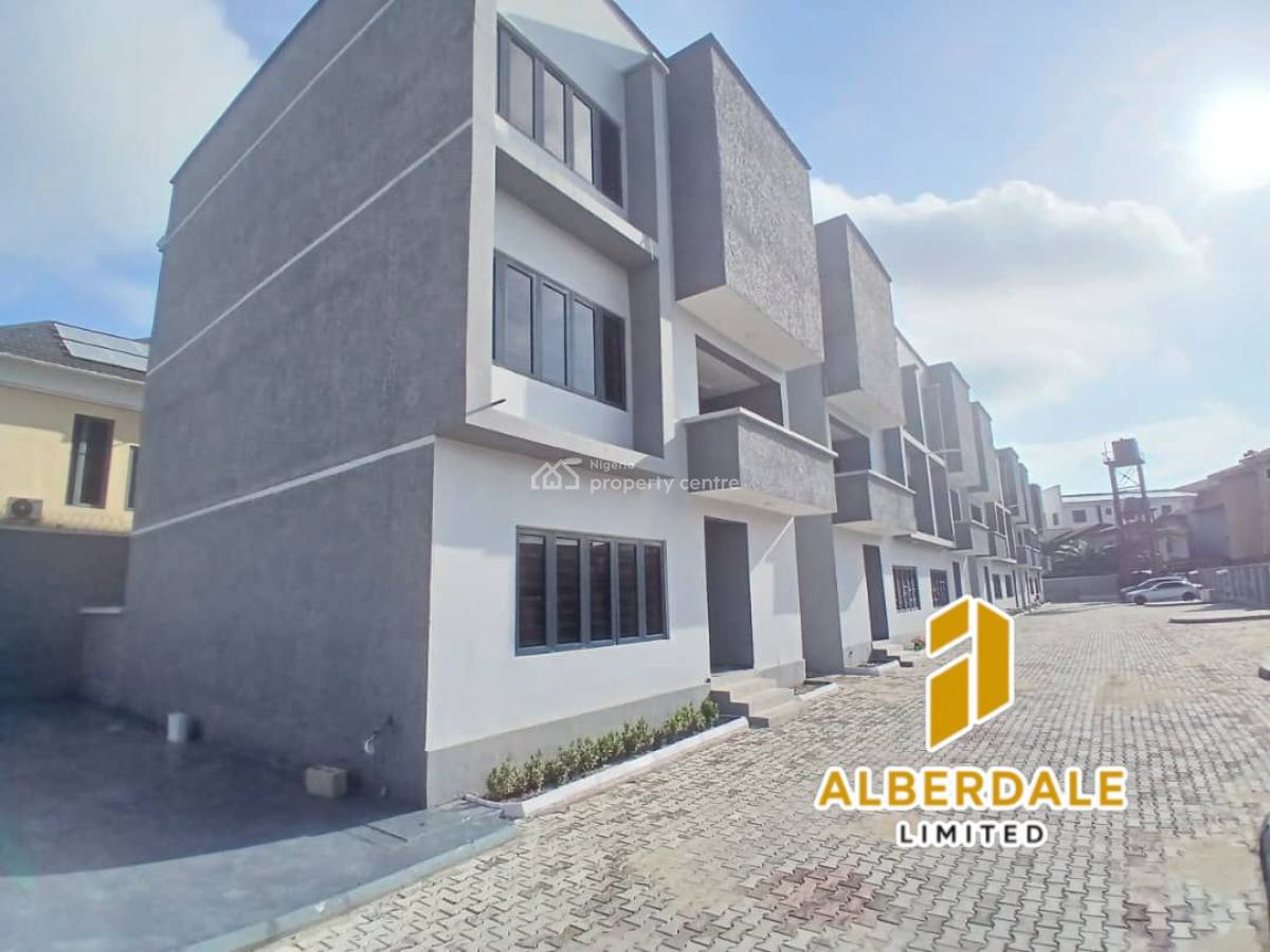 Brand New 4-bedroom Terrace Duplex, Ologolo, Lekki, Lagos, Terraced Duplex for Sale