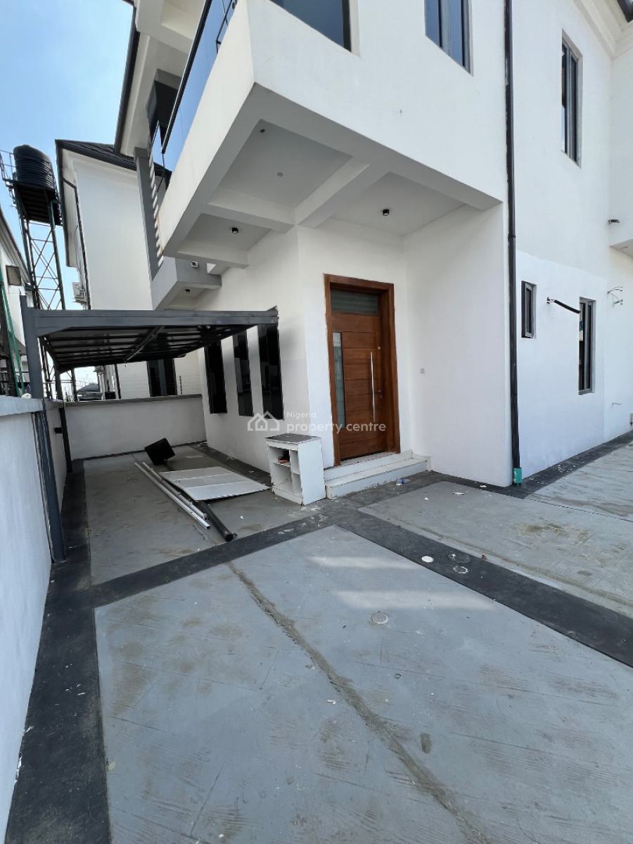 Spacious 4 Bedroom Fully Detached Duplex with a Bq., Ikota, Lekki, Lagos, Detached Duplex for Rent