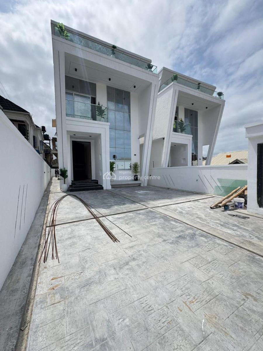 5 Bedroom Fully Detached  Duplex with Bq, Ologolo, Lekki, Lagos, Detached Duplex for Sale