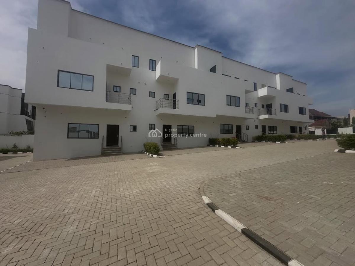 New 4 Bedroom Terrace Duplex + 2 Living Rooms + Boys Quarters, Life Camp, Abuja, Terraced Duplex for Sale