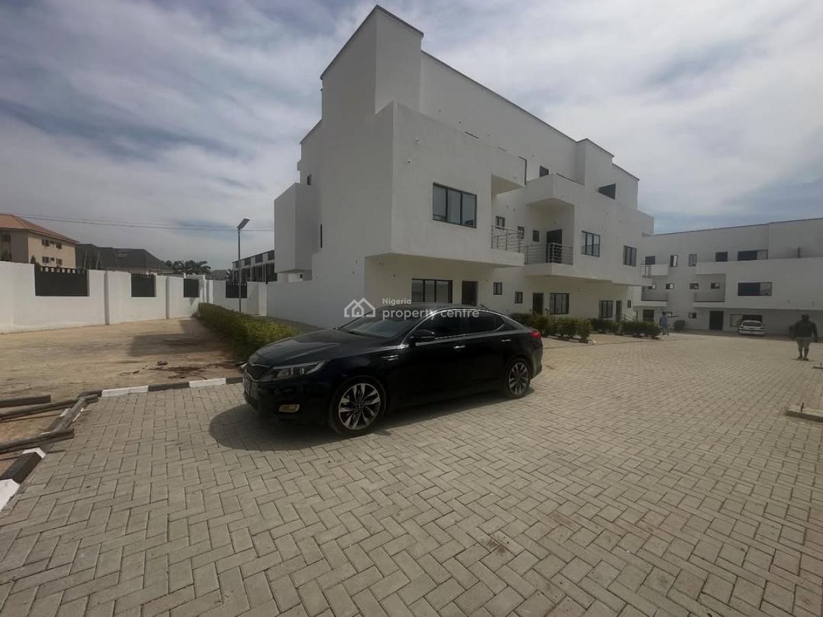 New 4 Bedroom Terrace Duplex + 2 Living Rooms + Boys Quarters, Life Camp, Abuja, Terraced Duplex for Sale