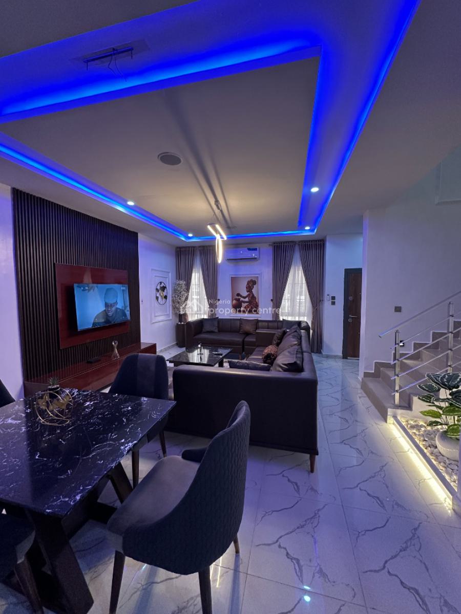 Luxury 4 Bedroom Terrace Duplex with Wifi, Victoria Crest 3 By Vgc, Ikota, Lekki, Vgc, Lekki, Lagos, Terraced Duplex Short Let