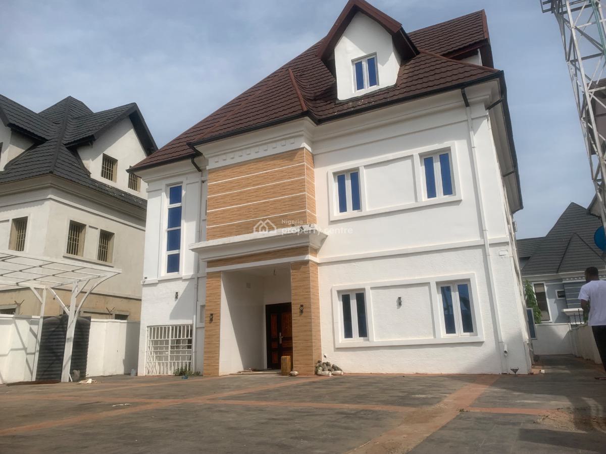 Luxury 5 Bedroom Fully Detached Duplex with Bq, By Nizamiye Hospital, Idu Industrial, Abuja, Detached Duplex for Sale
