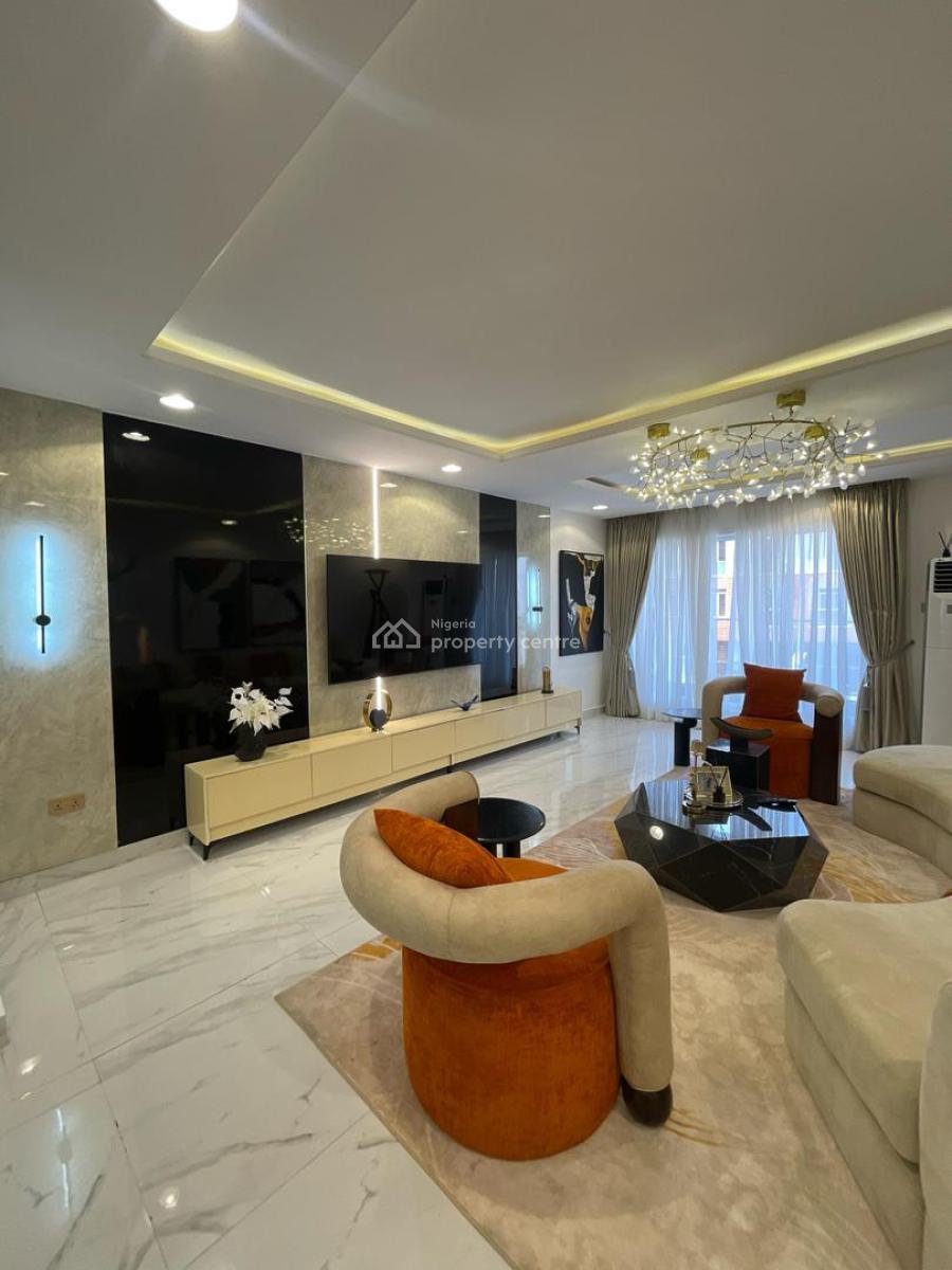 Exquisite Fully Furnished 4 Bedroom Duplex, Ikate, Lekki Phase 1, Lekki, Lagos, House Short Let