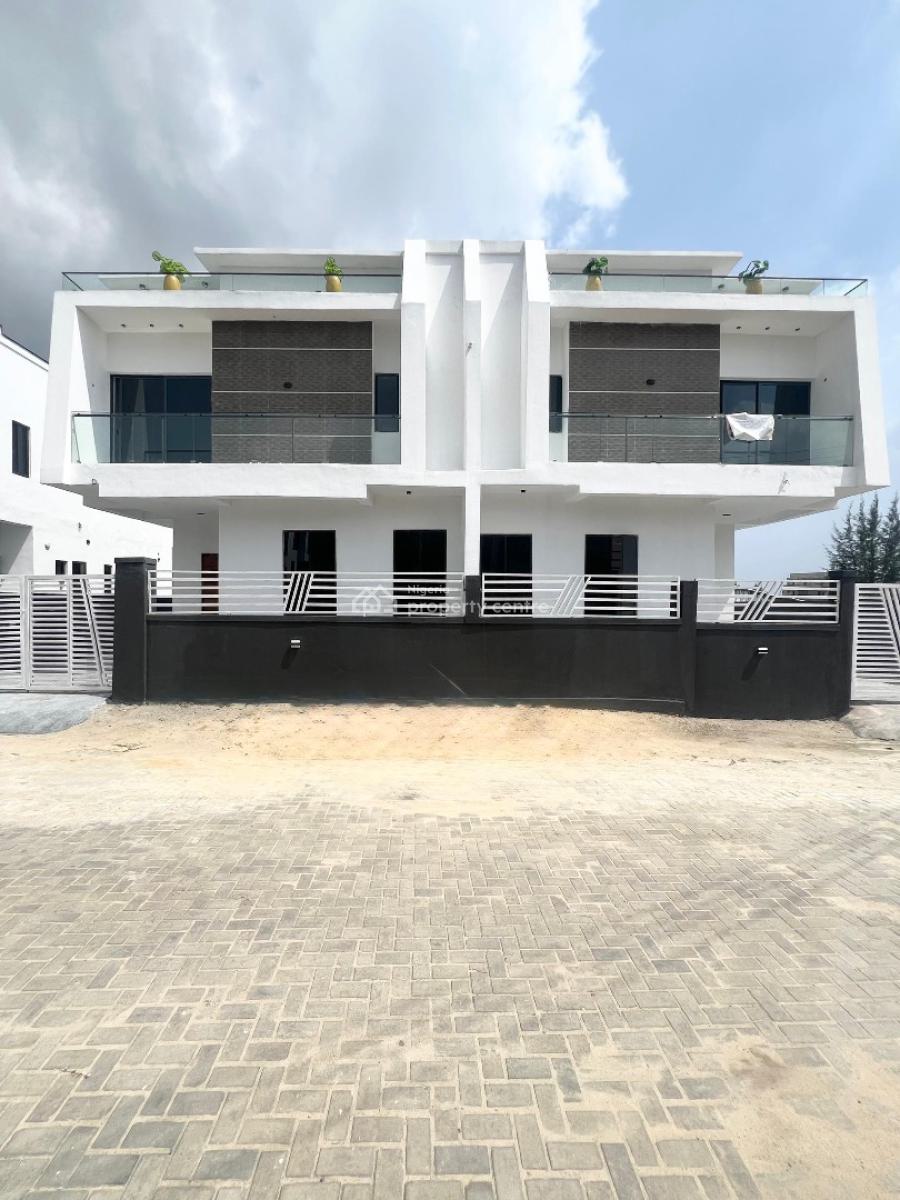 Contemporary 4 Bedroom Semi-detached Duplex, Ajah, Lagos, Semi-detached Duplex for Sale