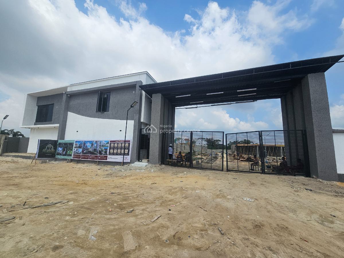 Off Plan 3 Bedrooms Semi-detached House with Bq, Ajayi Apata Estate, Sangotedo, Ajah, Lagos, Semi-detached Duplex for Sale