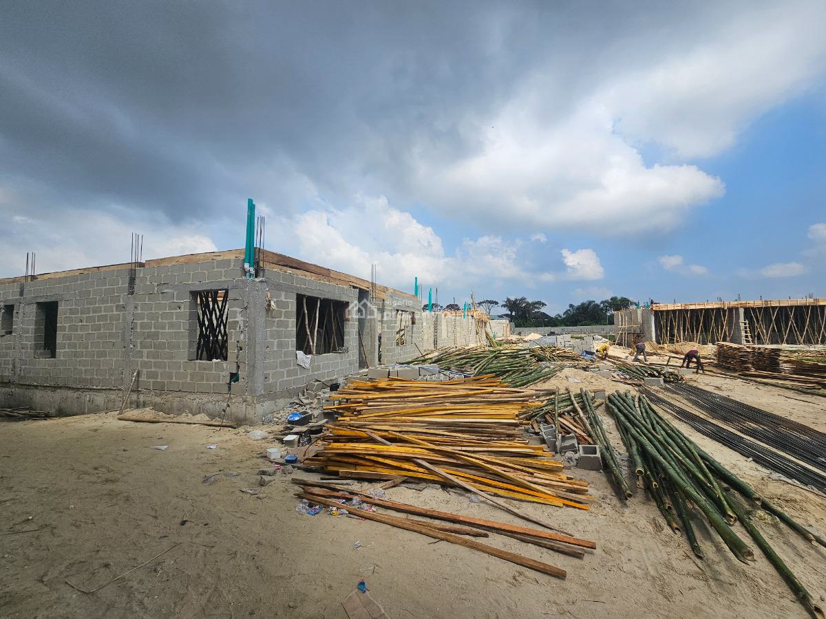 Off Plan 3 Bedrooms Semi-detached House with Bq, Ajayi Apata Estate, Sangotedo, Ajah, Lagos, Semi-detached Duplex for Sale