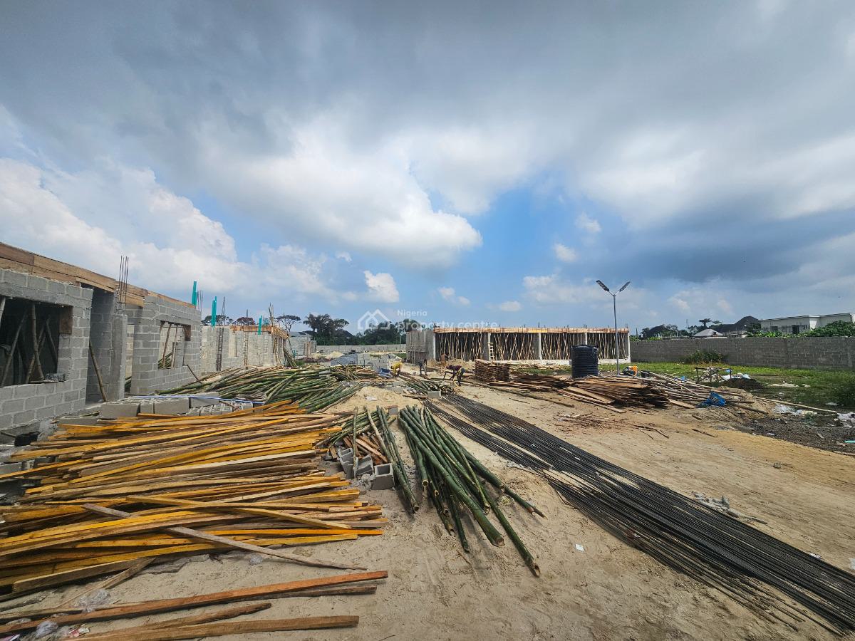 Off Plan 3 Bedrooms Semi-detached House with Bq, Ajayi Apata Estate, Sangotedo, Ajah, Lagos, Semi-detached Duplex for Sale