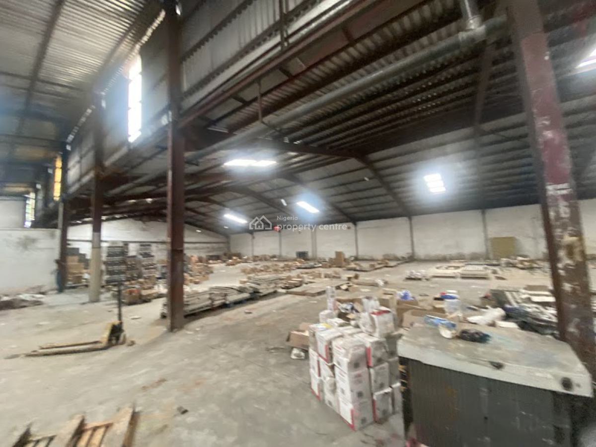 25,000 Sqft Industrial Warehouse Available, Costain, Orile Iganmu, Surulere, Lagos, Warehouse for Rent