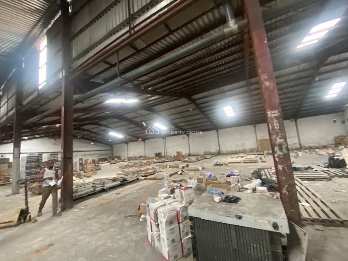 25,000 Sqft Industrial Warehouse Available, Costain, Orile Iganmu, Surulere, Lagos, Warehouse for Rent