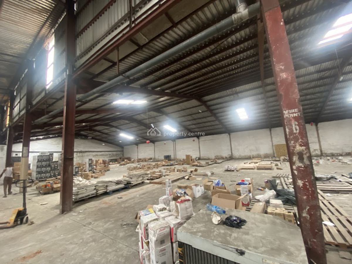 25,000 Sqft Industrial Warehouse Available, Costain, Orile Iganmu, Surulere, Lagos, Warehouse for Rent
