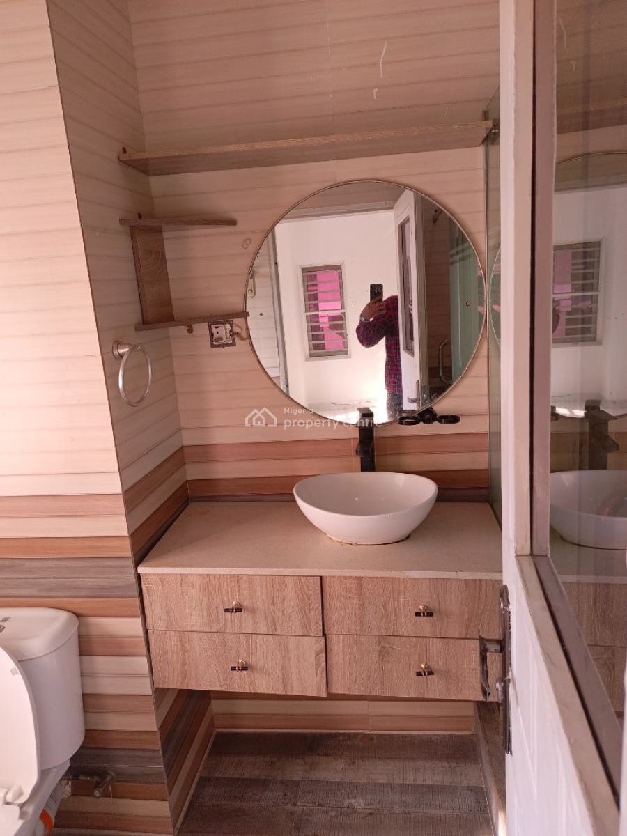 Clean Serviced 3 Bedroom Flat with Bq in a Serene Environment, By Gilmor Tarred Road, Jahi, Abuja, Flat / Apartment for Rent