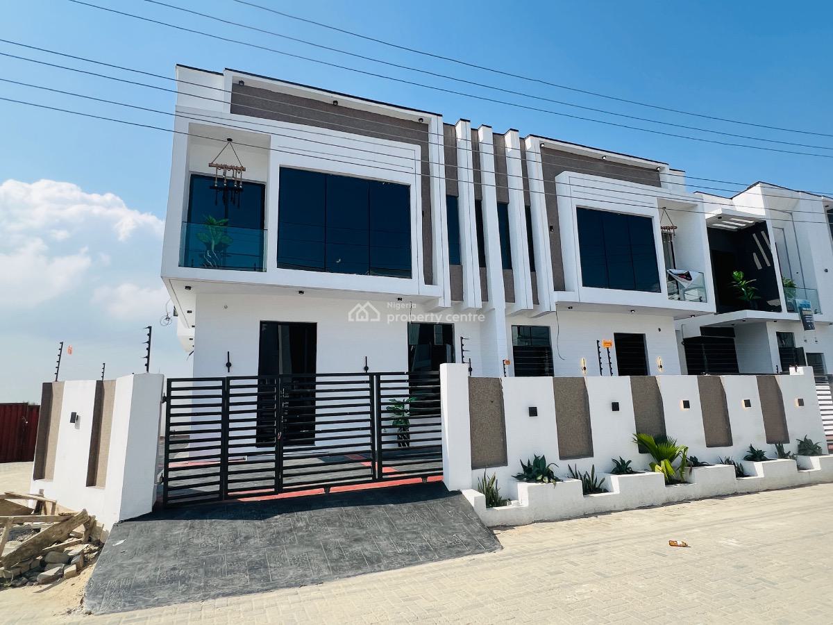 Lovely 4 Bedroom Semi Detached Duplex, Lekki Palm City, Ajah, Lagos, Semi-detached Duplex for Sale