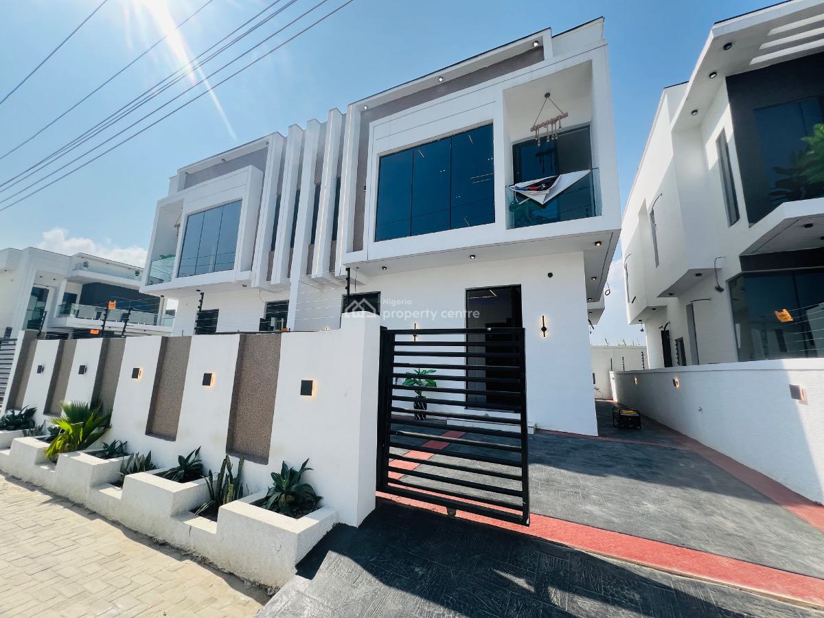 Lovely 4 Bedroom Semi Detached Duplex, Lekki Palm City, Ajah, Lagos, Semi-detached Duplex for Sale