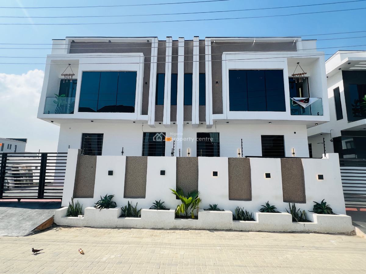 Lovely 4 Bedroom Semi Detached Duplex, Lekki Palm City, Ajah, Lagos, Semi-detached Duplex for Sale