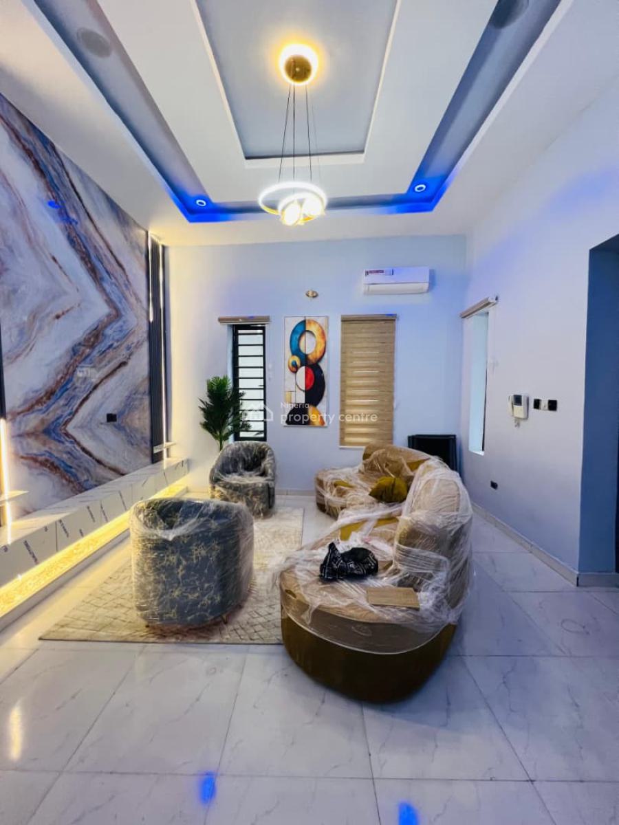 Fully Furnished 4 Bedroom Semi Detached Duplex with Bq, Chevron, Lekki, Lagos, Semi-detached Duplex for Sale