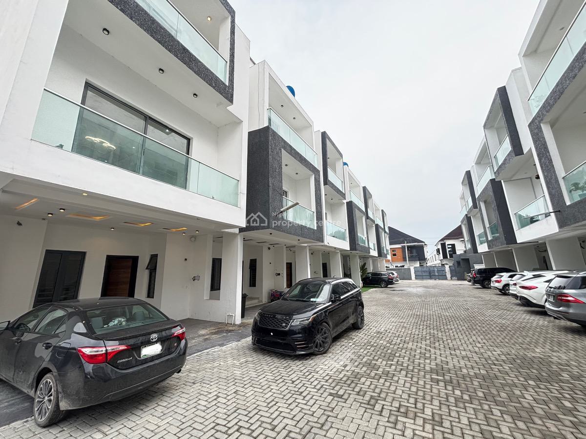 Opulent 4 Bedroom Terraced Duplex with Bq, Lekki, Lagos, Terraced Duplex for Sale