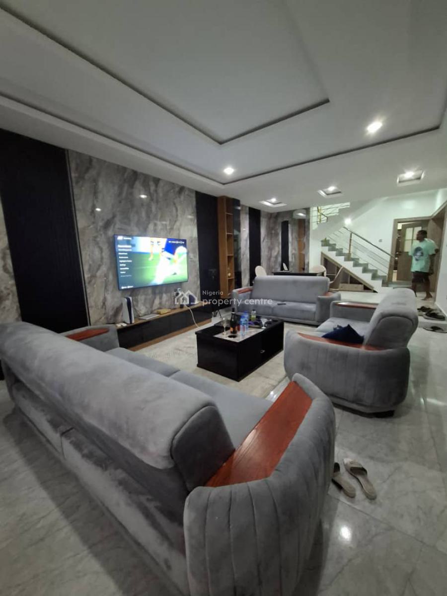 Furnished 4 Bedroom Terace Duplex with Guest Chalet, Asokoro District, Abuja, Terraced Duplex for Rent